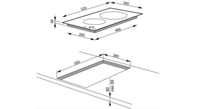 Pllakë Amica VH3021 - Figura 2