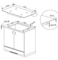 Pllakë Amica PI7553PHTSU 2.0 - Figura 2