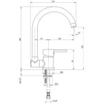 Rubinet Deante Aster BCA_N61M - Figura 3